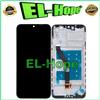 PER Huawei DISPLAY LCD + FRAME PER HUAWEI Y6S 2019 JAT-L41 TOUCH SCREEN SCHERMO VETRO NERO