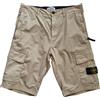 STONE ISLAND pantaloncini short in cotone 7016L0909 kaki TG.14 anni