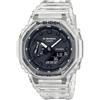 Casio Orologio Uomo G-Shock Nero Trasparente Casio - GA2100SKE7AER