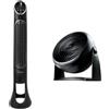 Honeywell Ventilatore a Torre QuietSet, 8 Impostazioni di Velocità, Rotazione a 80 TurboForce Ventilatore ad Alta Potenza, Raffreddamento Silenzioso, Inclinazione Variabile a 90°