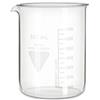 neoLab RASOTHERM - Bicchiere in vetro, forma bassa, con beccuccio (Boro 3.3), 800 ml