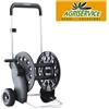 Claber Carrello avvolgitubo ECOSEI Claber alluminio per giardino 60 mt tubo irrigazione