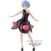 BANPRESTO Re:zero Starting Life In Another World Rem Morning Star Dreess Figura 20cm Banpr
