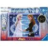 Ravensburger Kinderpuzzle - 12952 Bezaubernde Schwestern - Disney Frozen Puzzle