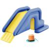 Scivolo gonfiabile per piscina con pompa a pedale Scivolo per bambini in PVC