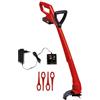 Einhell GC-CT 18/24 Li P Tagliabordi A Batteria Power X-Change, Rosso Nero