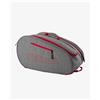 Wilson Borsa da Padel Team, Unisex - Colore : Grey/Bright Red