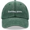 Cap Base Cappello Da Baseball Vintage Lavato Unisex Per Papà Sciando Su Let's Get