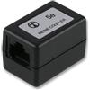TUK - Accoppiatore in linea modulare Cat5e RJ45, nero