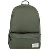 TOTTO - Zaino per ragazzi, modello Dinamicon, zaino per laptop da 14 pollici, 3 scomparti, tasca per bottiglia, anelli di chiusura con cerniera, colore verde