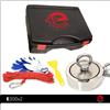 EMPOTEC KIT MAGNETE F300x2 600KG RECUPERO METALLI PESCA METAL DETECTOR CALAMITA