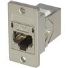 TUK - Accoppiatore per montaggio a pannello schermato Cat5e RJ45
