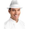 NISBETS Non Branded A214-M Trilby Cappello, Bianco