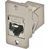 TUK - Accoppiatore per montaggio a pannello schermato Cat6a RJ45
