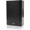 EURA DB-23A3 DB-23A3-Campanello da Porta, 230 V/50 Hz, 70 Db, Colore: Nero