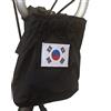 London Craftwork Borsa impermeabile per stelo/sella per Brompton bandiera sudcoreana (personalizzabile con le tue toppe)