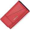 Nautica Money Manager RFID - Portafoglio da donna con organizer, Rosso Fuego (Buff), One Size, Pochette Donna