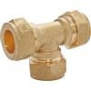 SOMATHERM FOR YOU - Te pari a compressione in ottone per tubo rame Ø14