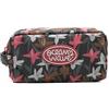 Ocean's Wave - Beauty case da bagno per oggetti grandi - Misure 10 x 23 x 12 cm - Beauty case da viaggio con 1 cerniera, 2 scomparti e maniglia laterale - Design Unisex, multicolore, Inda
