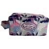 Ocean's Wave - Beauty case da bagno per oggetti grandi - Misure 10 x 23 x 12 cm - Beauty case da viaggio con 1 cerniera, 2 scomparti e maniglia laterale - Design Unisex, multicolore, Honolulu