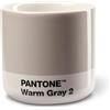Copenhagen Design PANTONE Machiatto Cup, Warm grey