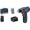 Bosch GSR 12V-15 Professional Trapano avvitatore a batteria Mod. 060186810H EAN