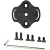 Ravemen Bici Luce Anteriore Biciclette Luci Staffa per Garmin Wahoo FR160/FR300