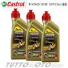 CASTROL 3L OLIO CASTROL POWER1 RACING 10W40 4T LUBRIFICANTE 100% SINTETICO MOTO SCOOTER