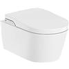 Roca, ISPIRA,IN-Wash® con In-tank - Smart toilet sospeso Rimless con serbatoio integrato. Con coperchio e sedile. Necessita presa di rete, bianca, 385 x 585 x 480 mm, A803094001