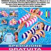 Amaca Gonfiabile Galleggiante 2pz ,4 in 1 Lettino Gonfiabile Piscina Amaca Mare