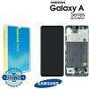 Samsung DISPLAY LCD FRAME SERVICE PACK SAMSUNG A51 A515F GH82-21669A ORIGINALE NERO