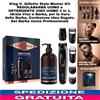 King C. Gillette Style Master Kit REGOLABARBA UOMO e DETERGENTE VISO UOMO 3in1