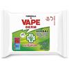 Vape, Derm Herbal, 15 Salviette Antipuntura, Repellenti Zanzare con Olio Essenziale di Citronella Java e di Andiroba, Proteggono da Zanzare Comuni, Tigre, Moscerini e Altri Insetti, Efficaci fino a 5 ore