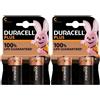 Duracell batterie pile DURACELL PLUS 100% C mezzatorcia scadenza 2033 scegli quantità