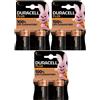Duracell batterie pile DURACELL PLUS 100% C mezzatorcia scadenza 2033 scegli quantità
