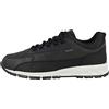 Geox U Delray B Abx B, Sneakers, Uomo, Nero Grigio Black Anthracite, 43 EU
