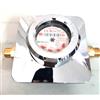 GIOANOLA CONTATORE ACQUA INCASSO OBLO' PLUS 1/2" GIOANOLA ORIENTABILE PLACCA CROMATA