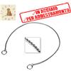 Pet's Market COLLARE Strangolo Strozzo a Maglia Tonda per Addestramento Cani in Acciaio 50 Cm