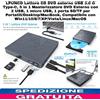 . Lettore CD DVD esterno x PC 5in1 Masterizzatore DVD ESTERNO, USB, PORTA SD /TF