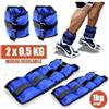 PESI PER CAVIGLIE E POLSI SPORT FITNESS CAVIGLIERE 1KG, 2KG, 3KG, 4KG, 5KG, 6KG.