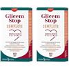 Erba Vita Integratore Alimentare Glicem Stop Complete 60 Capsule in Blister, Aiuto per il Metabolismo dei Carboidrati e il Mantenimento di Livelli normali di Glucosio nel Sangue (Confezione da 2)
