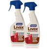Nuncas Livax Mobili&Design Detergente Legni Laccati Lucidi e Opachi - 500ml (Confezione da 2)