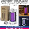 Lampada Antizanzare Elettrico Portatile USB, Zanzariera da Interno Esterno