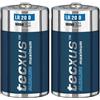 LINK Tecxus 23637 LR20/D (Mono) - batteria al manganese alcalino 1 5 V (Confezione da 2)