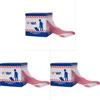 Viva 1650B/R, Nastro Segnaletico da 70 mm x 200 m, Bianco/Rosso (Confezione da 3)