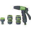 RIBIMEX - PRA/TB.1306 - Kit d''irrigazione con pistola, raccordi, presa rubinetto - Ø1/2-3/4