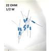 STG-TOP 50 PEZZI RESISTENZA 270 OHM 1/2W 5% resistori RESISTENZE 0,5W 270OHM 270R 50 Pz.