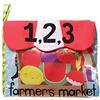 Manhattan Toy Farmer's Market libro di attività morbido giocattolo per bambino