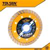 TOLSEN DISCO DIAMANTATO A CORONA TURBO mm.115 PER TAGLIO CEMENTO CALCESTRUZZO MURATURA