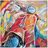 Artopweb Pannelli Decorativi Colle Vespa II Quadro, Legno, Multicolore, 100x1.8x100 cm, 2095 unità